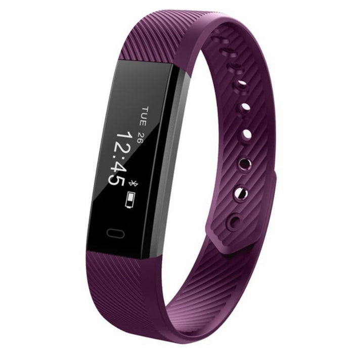 EThings ID115 pulsera inteligente rastreador de Fitness pulsera inteligente podómetro Compatible Smartband impermeable Monitor de sueño reloj de pulsera