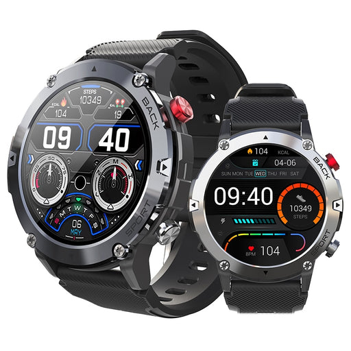 eThings C21 Smart Watch Men Bluetooth Call Fitness Tracker 5ATM Waterproof Sport Wrist Smartwatch for iPhone Android Phone - eZthings USA WE SORT ALL THE CRAZIEST GADGETS, GIZMOS, TOYS & TECHNOLOGY, SO YOU DON'T HAVE TO.