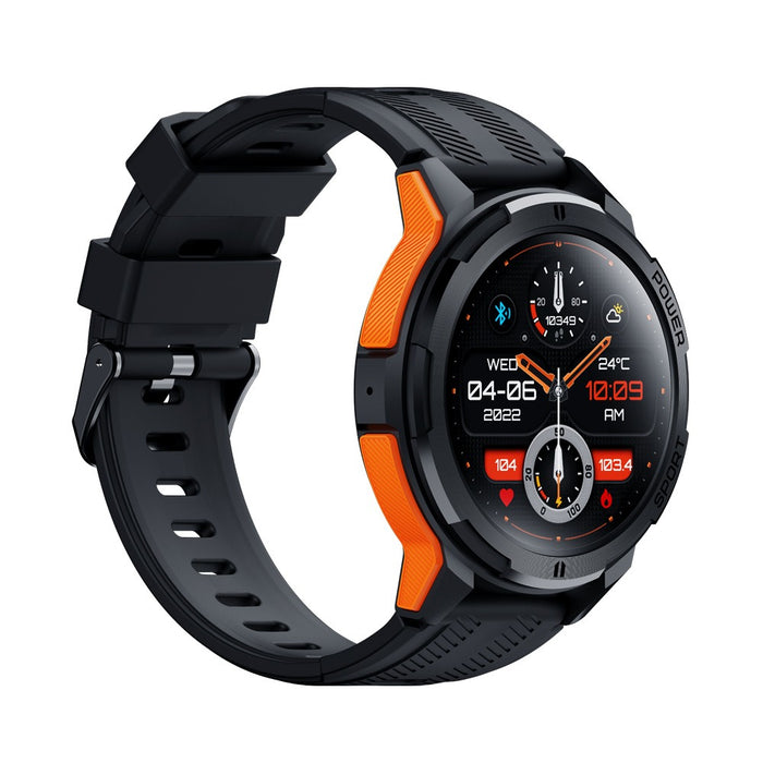 C25 Deportes al aire libre 1.43AMOLED Pantalla Smart Call Watch Ritmo cardíaco y presión arterial impermeables profundos