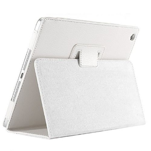 Para Apple ipad 2 3 4 funda Auto Flip Litchi PU Funda de cuero para nuevo ipad 2 ipad 4 soporte inteligente funda tipo libro