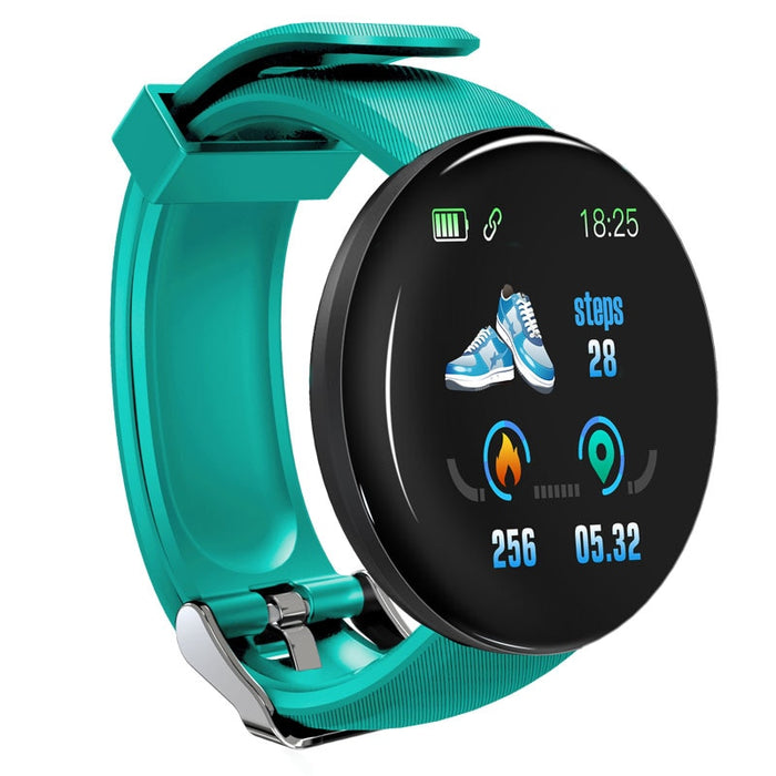 Reloj inteligente Bluetooth para hombre, reloj inteligente redondo con presión arterial, reloj para mujer, rastreador deportivo resistente al agua, WhatsApp para Android Ios 