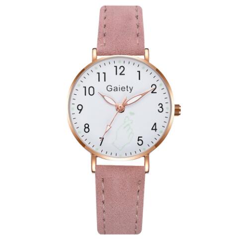 Relojes de mujer Simple Vintage pequeño Reloj correa de cuero Casual deportes Reloj de pulsera vestido relojes de pulsera Reloj mujer 