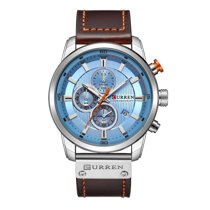 Reloj de marca superior para hombre, relojes con cronógrafo deportivo resistente al agua, relojes para hombre, reloj militar de lujo para hombre, reloj analógico de cuarzo