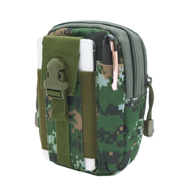 Men Waist Pack Bum Bag Pouch Waterproof Military Belt Waist Packs Molle Nylon Mobile Phone Wallet Travel Bag