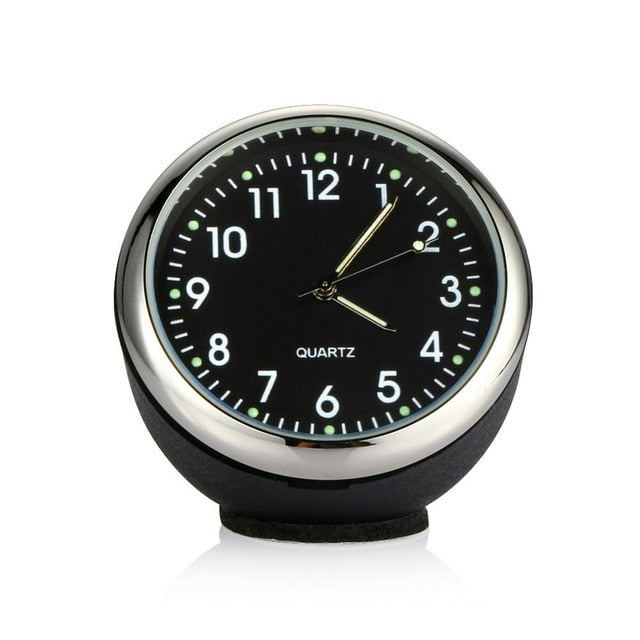 Mini reloj Digital para automóvil, termómetro automotriz, higrómetro, decoración, reloj ornamental, accesorios para coche