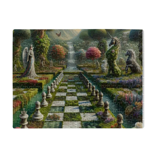 The sophistication of the Garden of Chess Fan Club Case A3 Size Jigsaw Puzzle (Set of 252 Pieces)
