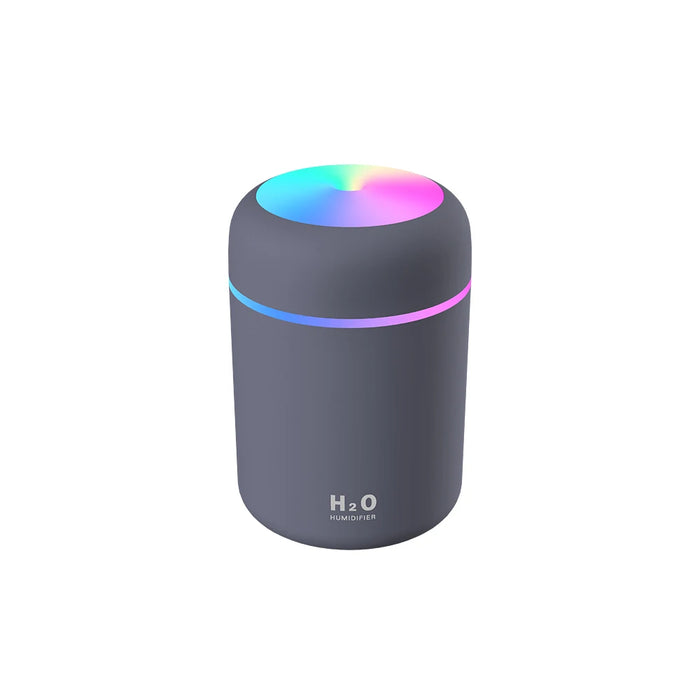 Portable 300ml Humidifier USB Ultrasonic Dazzle Cup Aroma Diffuser Cool Mist Maker Air Humidifier Purifier with Romantic Light