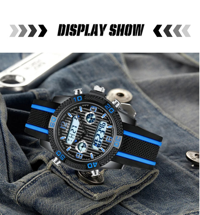 Senors Digital Watch Top Luxury Digital Watch Sport Men Watches Electronic LED Male Wrist Watch For  Men Clock