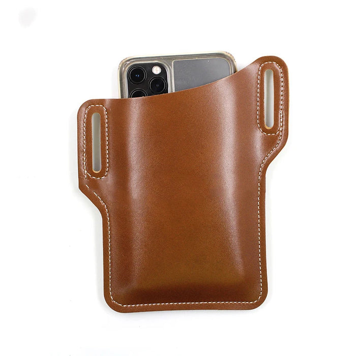 Belt Clip Holster Case for 6.0 inch Mobile Phone Bag Waist Pack PU Leather Covers Shell Accessories Mini Bags