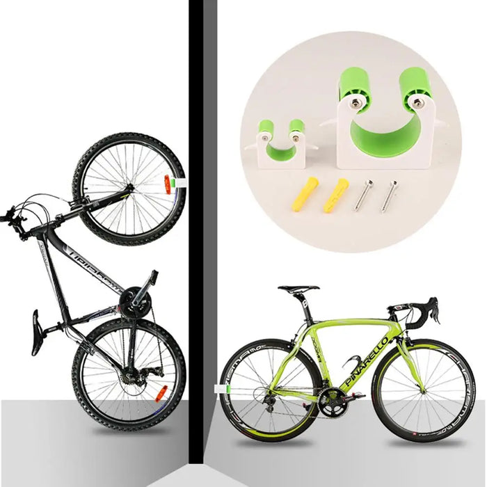 Soporte de almacenamiento para estacionamiento de bicicletas, soporte Vertical de pared interior para bicicleta de montaña, accesorios para bicicleta de carretera 