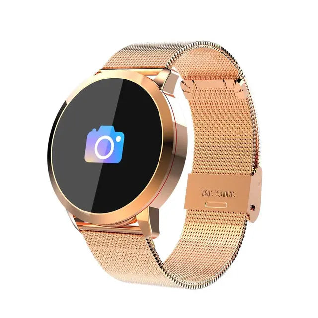 eZthings Men Women OLED Screen Bluetooth Smart Watch