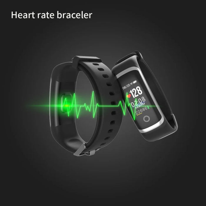 eThings Lerbyee Fitness Tracker M4 Waterproof IP67 Blood Pressure Smart Bracelet Bluetooth Call Reminder Sport Wristband for iOS Android