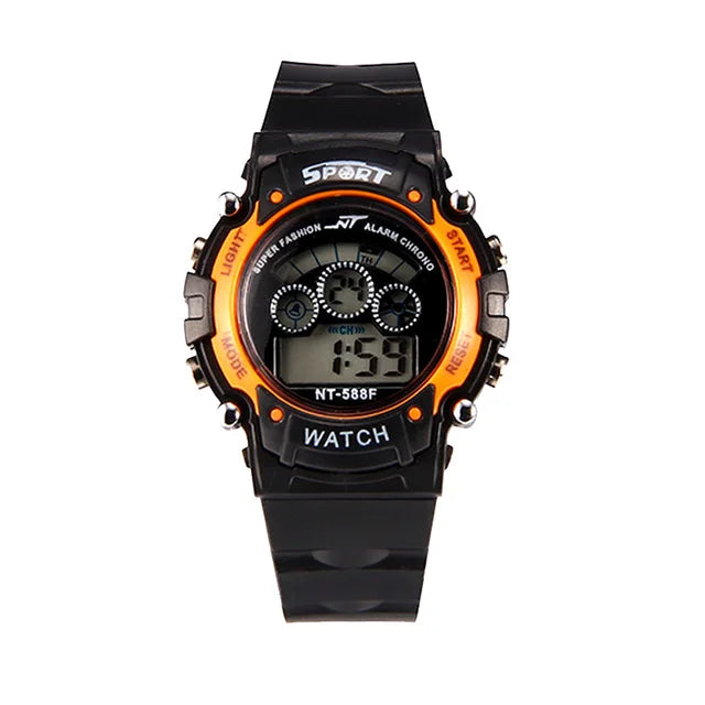 Men's multi-function digital wristwatches outdoor sports luminous black LED watch student watches