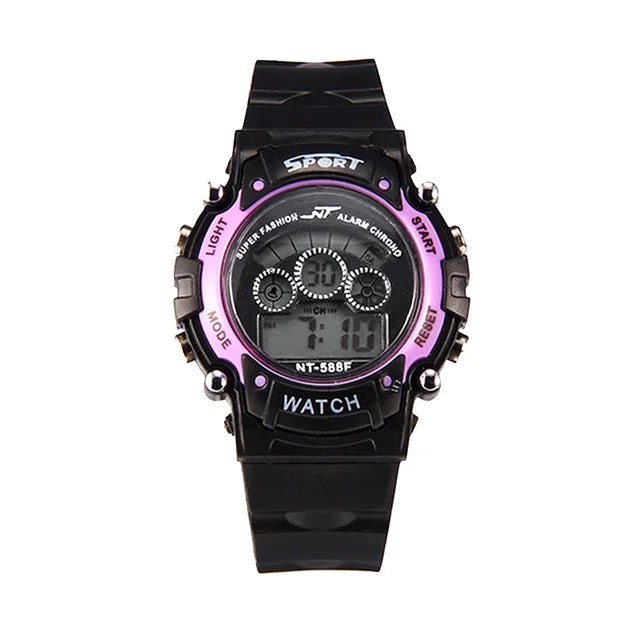 Men's multi-function digital wristwatches outdoor sports luminous black LED watch student watches