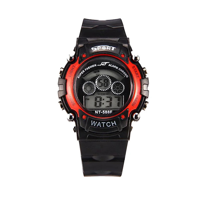 Men's multi-function digital wristwatches outdoor sports luminous black LED watch student watches