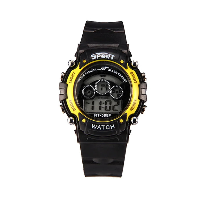 Men's multi-function digital wristwatches outdoor sports luminous black LED watch student watches