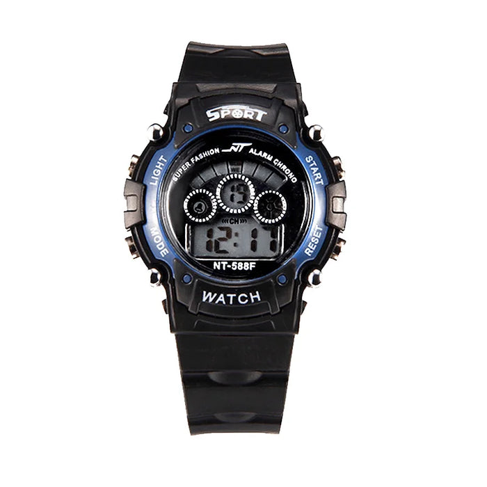 Men's multi-function digital wristwatches outdoor sports luminous black LED watch student watches