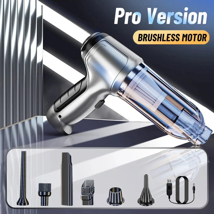 Cordless Vacuum Cleaner | Blowable Portable Cordless Car Vacuum