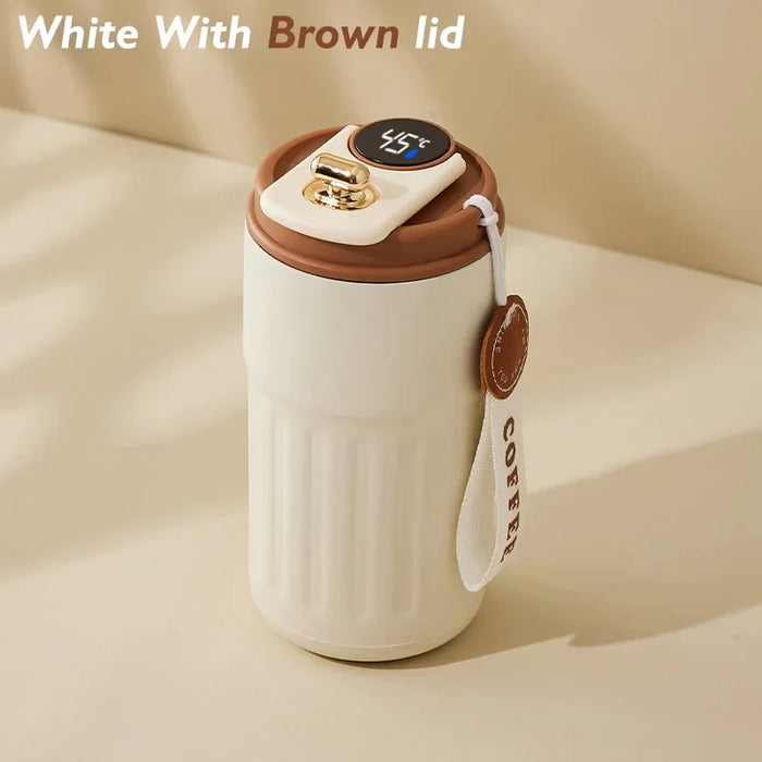 🌡️ Smart LED Thermos Bottle – Stainless Steel Travel Flask