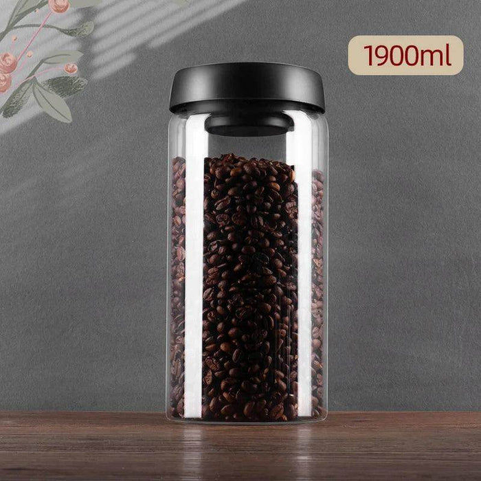 Vacuum Sealed Jug Coffee Beans Airtight Canister