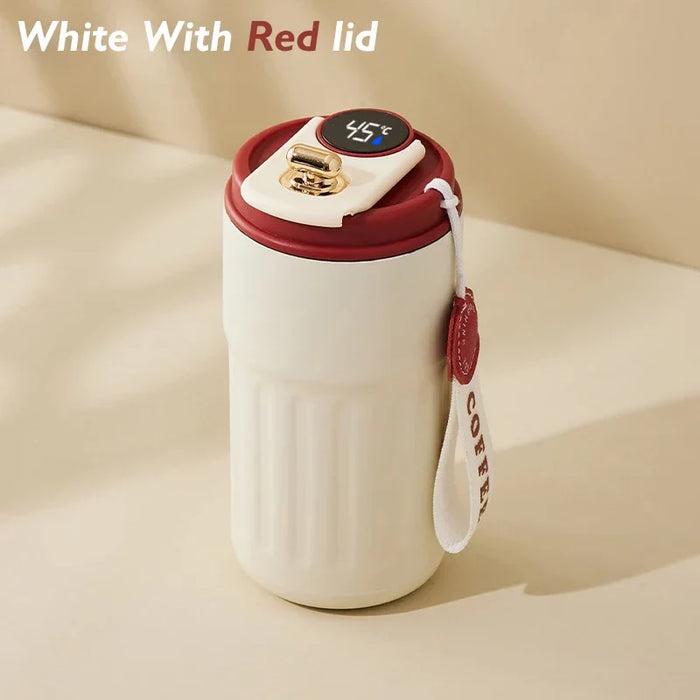 🌡️ Smart LED Thermos Bottle – Stainless Steel Travel Flask