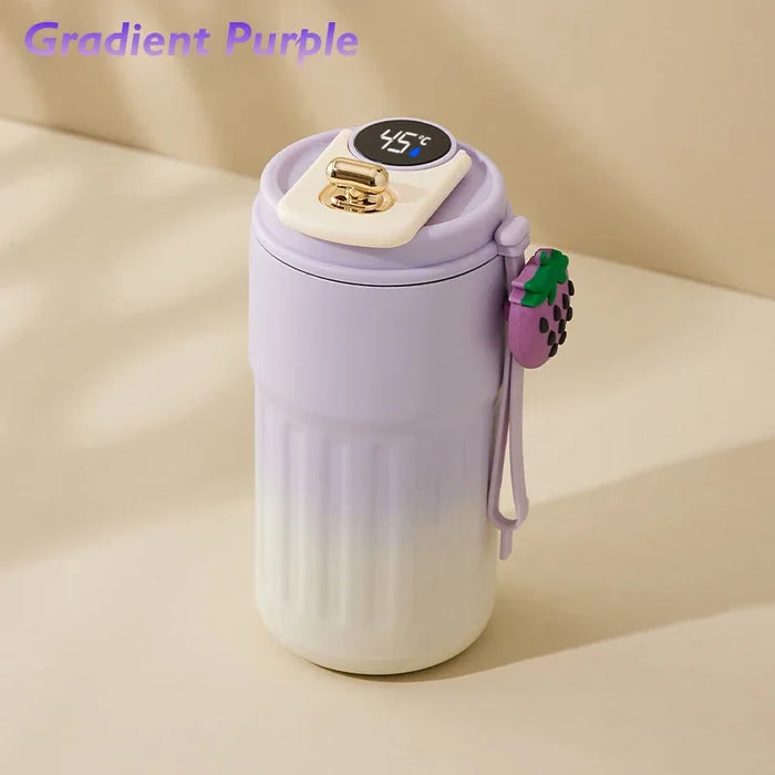 🌡️ Smart LED Thermos Bottle – Stainless Steel Travel Flask