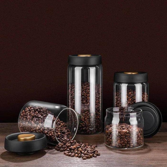 Vacuum Sealed Jug Coffee Beans Airtight Canister