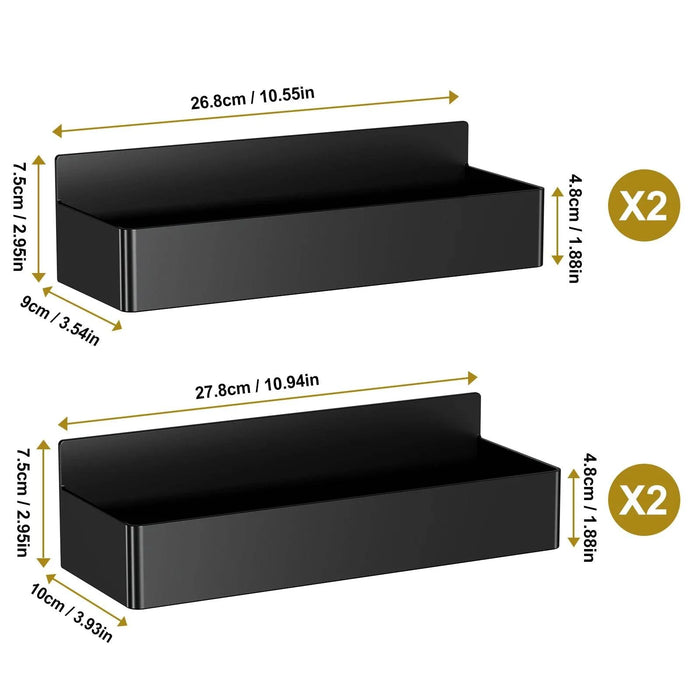 Magnetic Spice Rack Set for Refrigerator