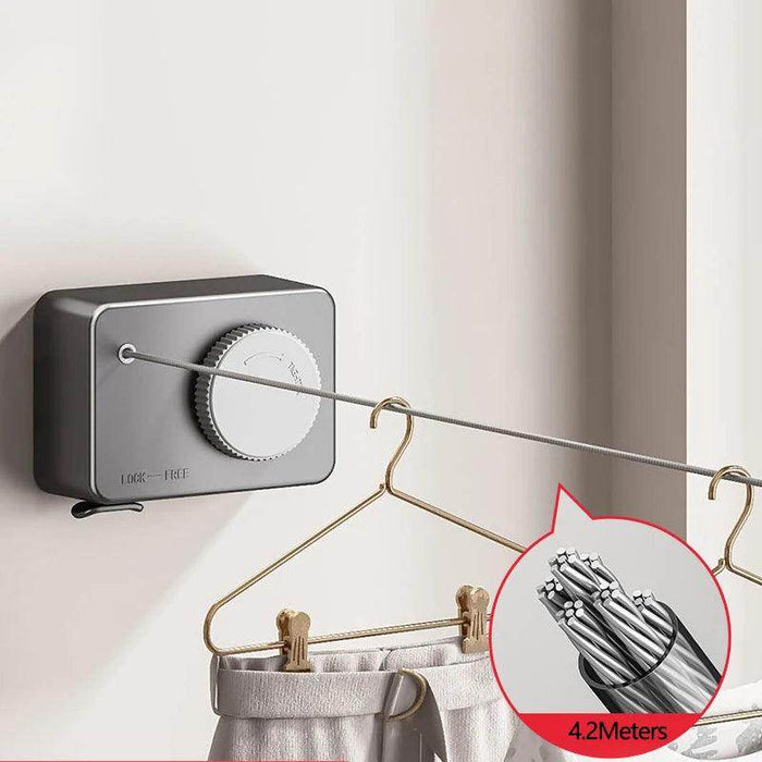 Invisible Retractable Clothesline