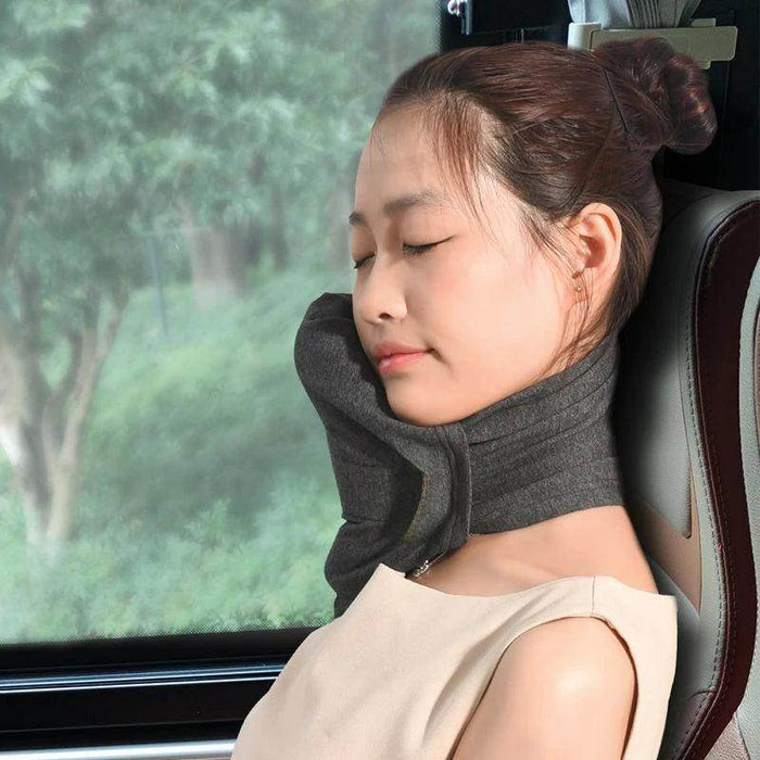 Memory Foam Travel Pillow for Sleeping