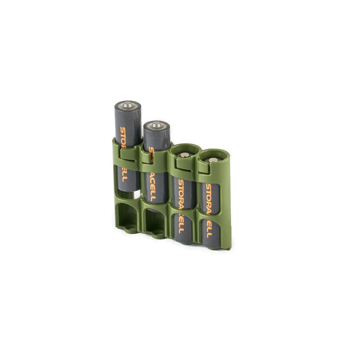 Slim Line AA 4 Pack (Military Green)