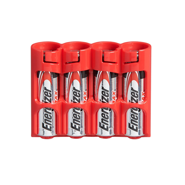 Slim Line AA 4 Pack (Red)