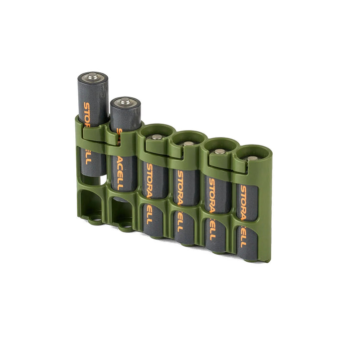 Slim Line AA 6 Pack (Military Green)
