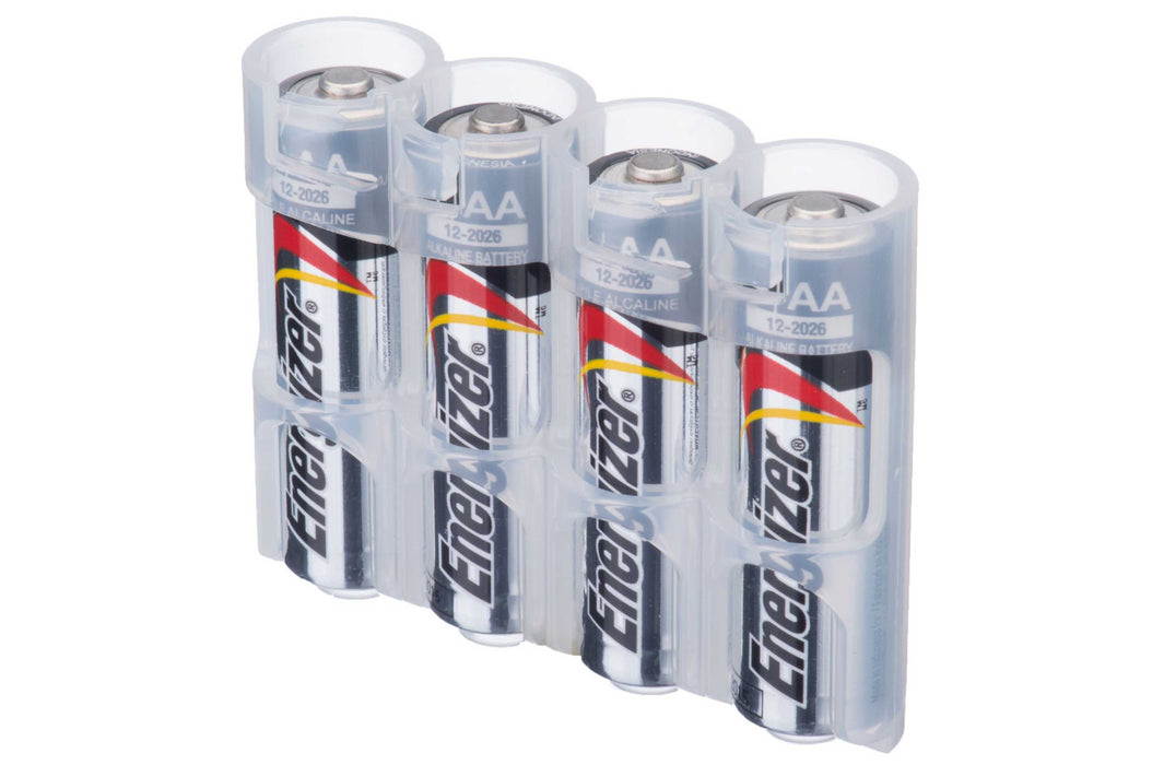 Slim Line AA 4 Pack (Clear)
