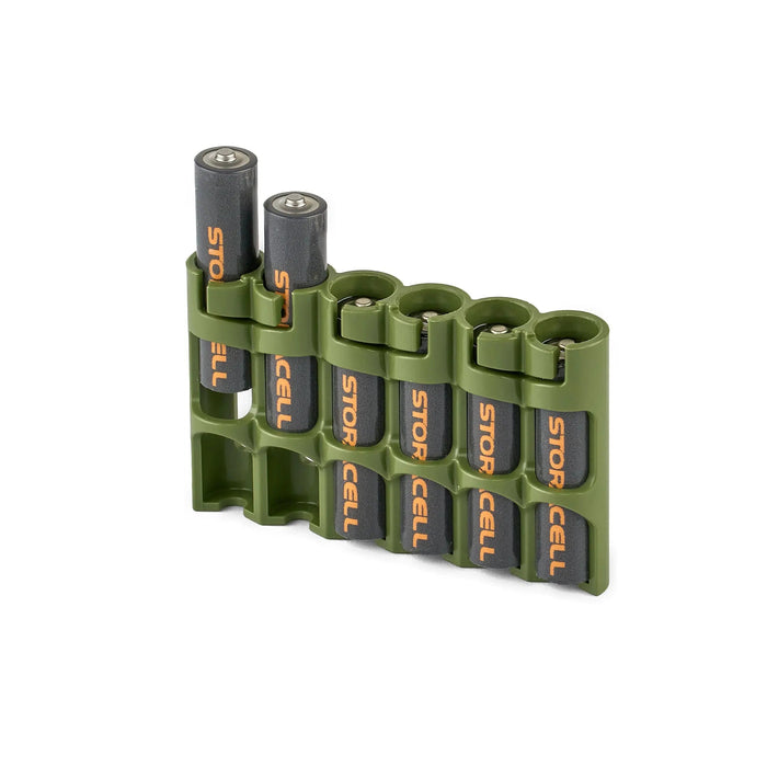Slim Line AAA 6 Pack (Military Green)