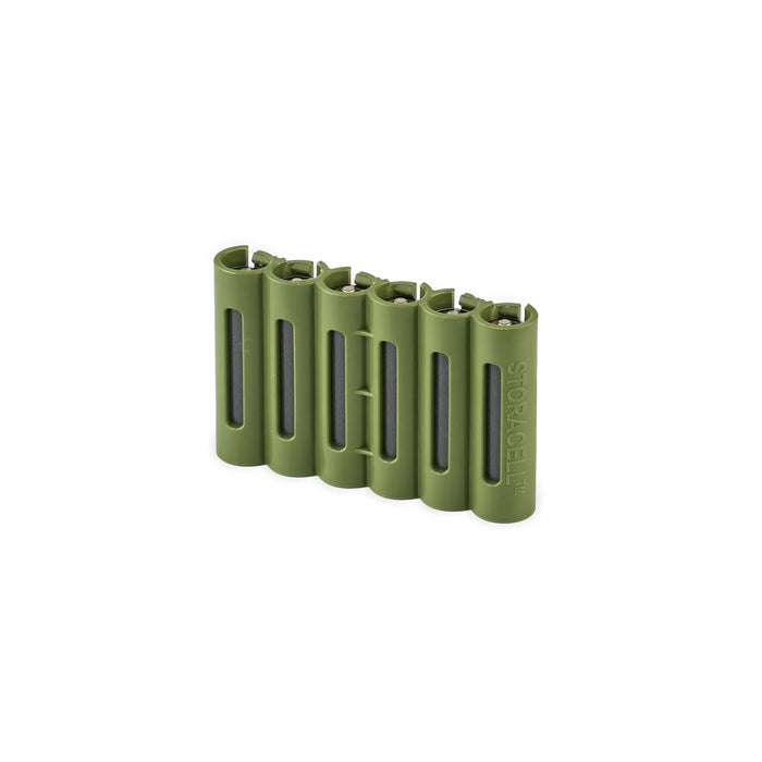 Slim Line AAA 6 Pack (Military Green)