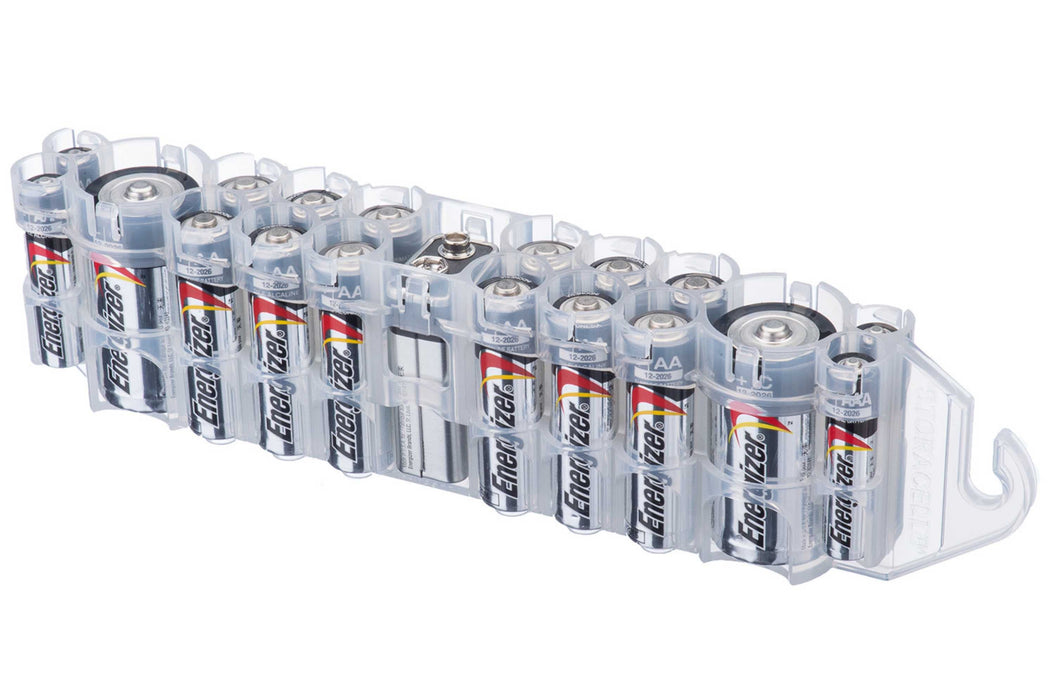 The Original Battery Caddy (Clear)