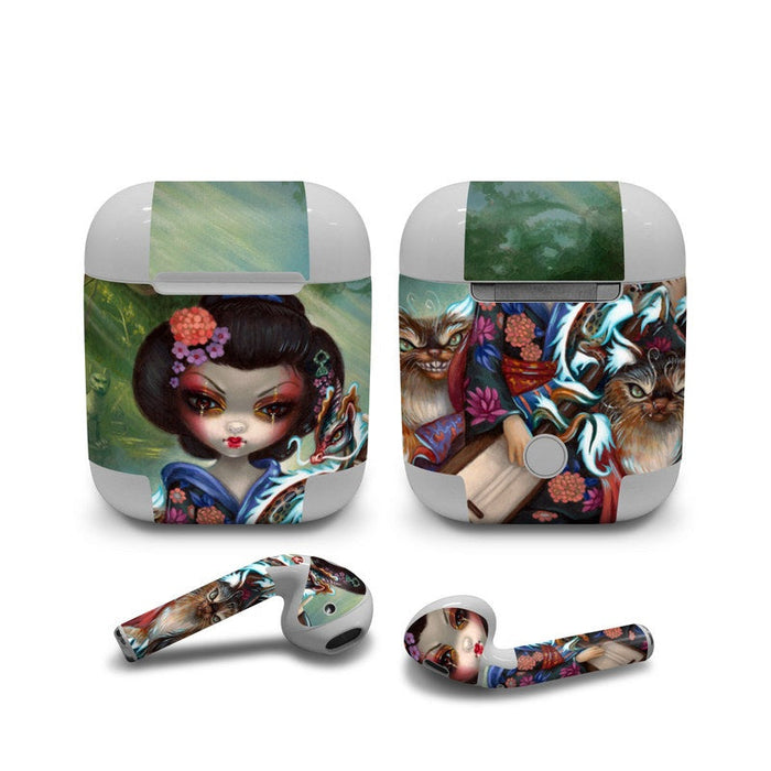 Kirin and Bakeneko - Apple AirPods Skin