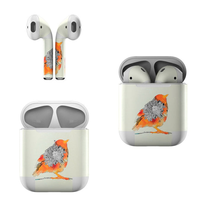 Orange Bird - Apple AirPods Skin