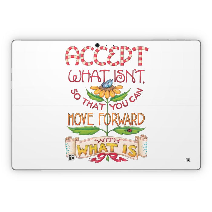 Accept What Isn't - Microsoft Surface Pro Skin