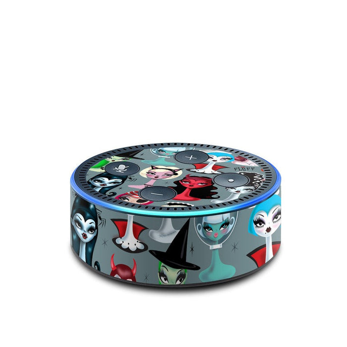 Spooky Dolls - Amazon Echo Dot (2nd Gen) Skin