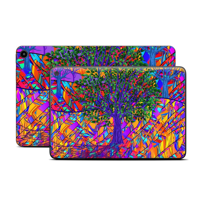 Stained Glass Tree - Amazon Fire Skin