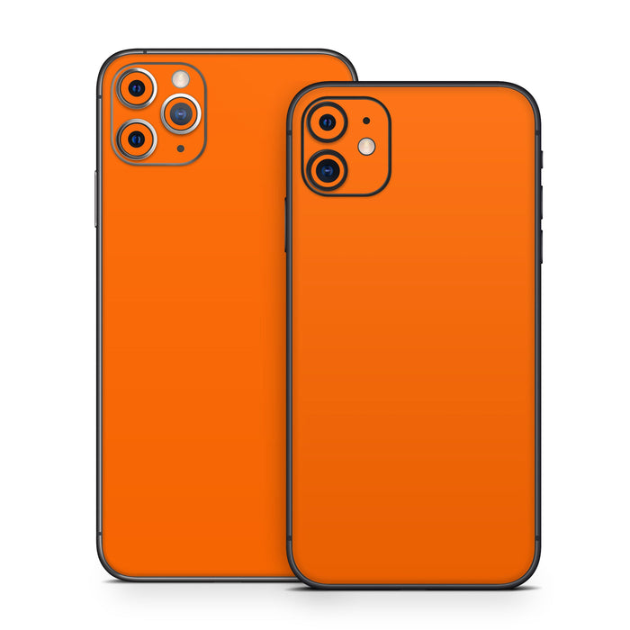 Solid State Pumpkin - Apple iPhone 11 Skin