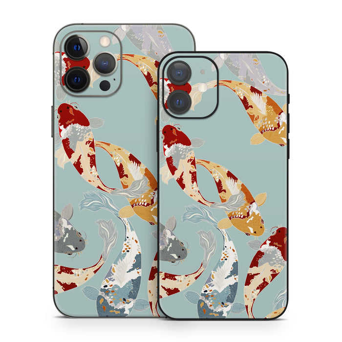 KoiFish Pond - Apple iPhone 12 Skin
