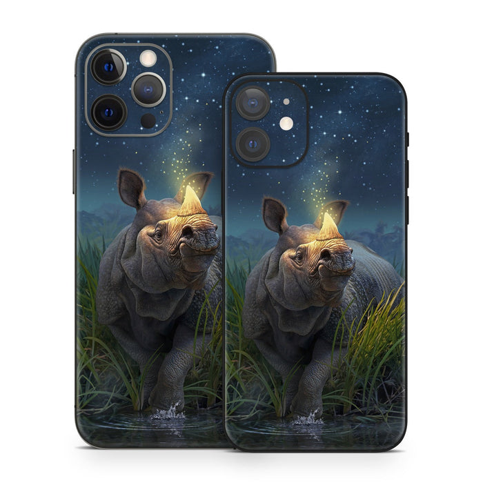 Rhinoceros Unicornis - Apple iPhone 12 Skin