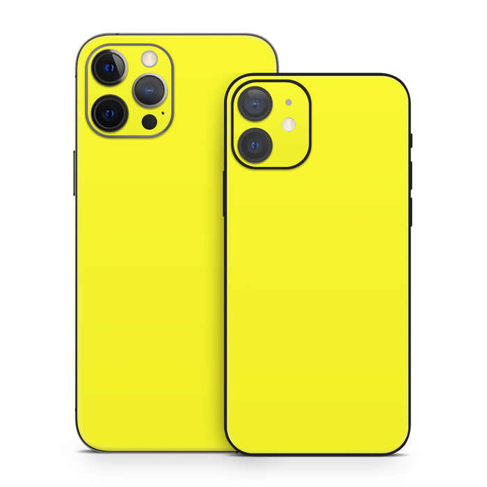 Solid State Lemon - Apple iPhone 12 Skin