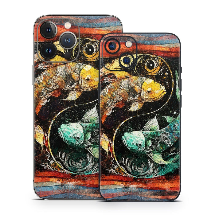 Koi Fish Yin Yang - Apple iPhone 13 Skin