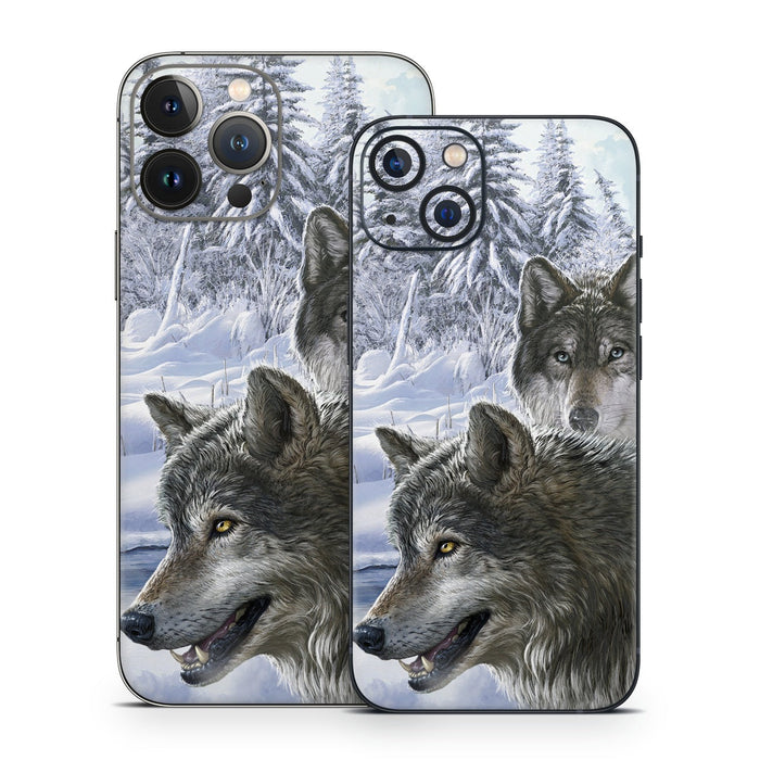 Snow Wolves - Apple iPhone 13 Skin