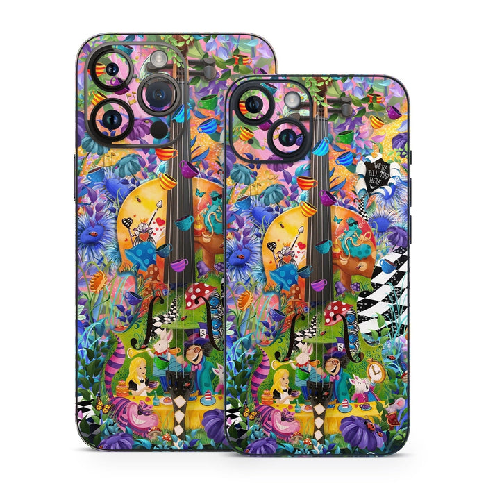 Alice's Wonderland Tea Party - Apple iPhone 14 Skin