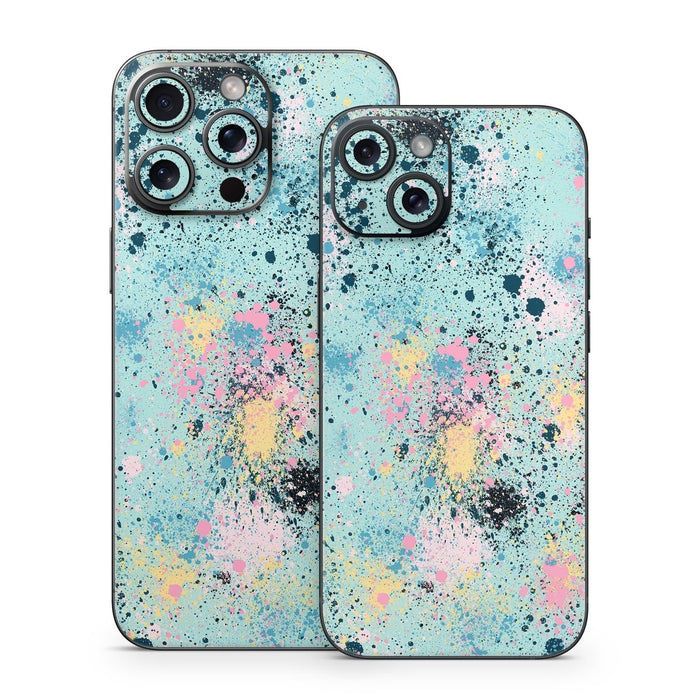 Abstract Ink Splatter - Apple iPhone 15 Skin